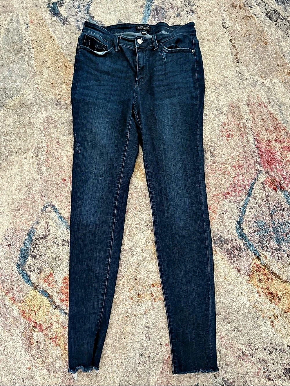 Judy Blue Skinny Jeans Blue Waist 11/30